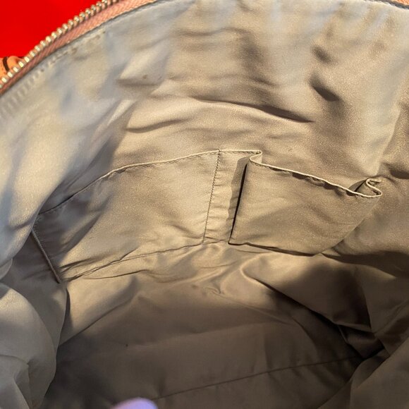 Coach Laura Signature Tote Khaki/Peach - Picture 11 of 13